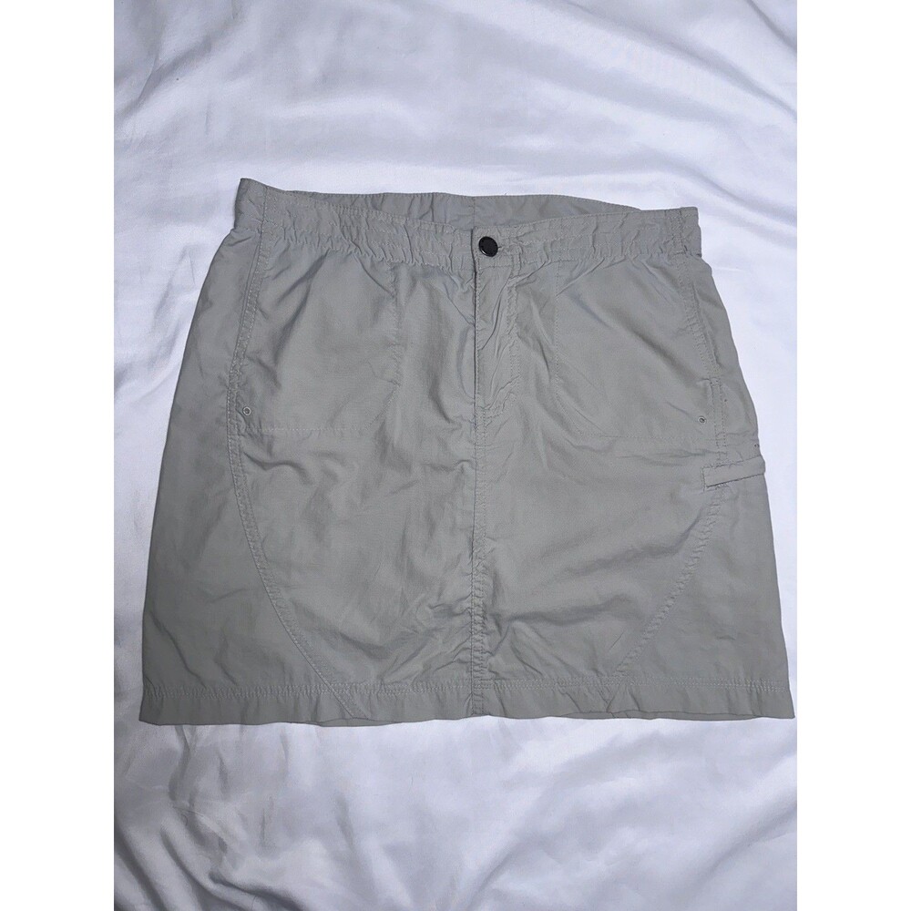 Columbia Women’s 4 gray Titanium Skirt Skort sport nylon